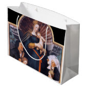 ダルムシュタットマドンナ、ホルベインの若者 ラージペーパーバッグ (裏面アングル)