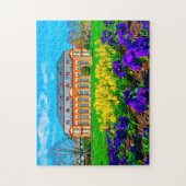 ダルムシュタット・ヘッセ・ドイツ。 ジグソーパズル (縦)