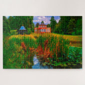 ダルムシュタット・ヘッセ・ドイツ。 ジグソーパズル (横)