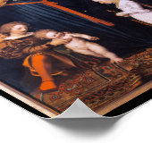 ダルムシュタット・マドンナ、若いホルバイン ポスター (角)