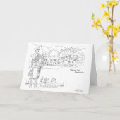 ダルムンジーキャッスル カード (黄色い花)