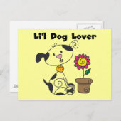 ダルメイションドッグ好きのTシャツと贈り物 ポストカード (正面/裏面)