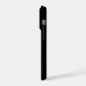 ダルメシアンが窓枠から這い出して iPhoneケース (左側面)