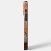 ダルメシアンと秋の葉の落葉にインスパイア  Case-Mate iPhoneケース (裏面 / 左)