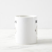 ダルメシアンのオーダーメイド コーヒーマグカップ (中央)