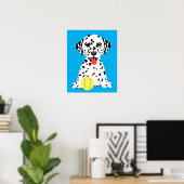 ダルメシアンの子犬のキッズの壁アート ポスター (ホームオフィス)