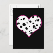 ダルメシアンの心 ポストカード (正面/裏面)