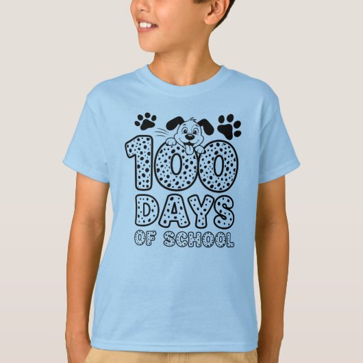 ダルメシアンズ100日目の登校 Tシャツ (正面)