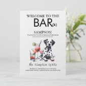 ダルメシアンバー メニュー (スタンド正面)