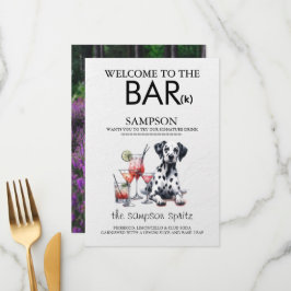 ダルメシアンバー メニュー