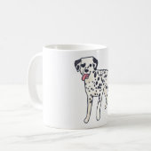 ダルメシアン犬の魔法 コーヒーマグカップ (正面左)