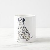 ダルメシアン犬の魔法 コーヒーマグカップ (中央)