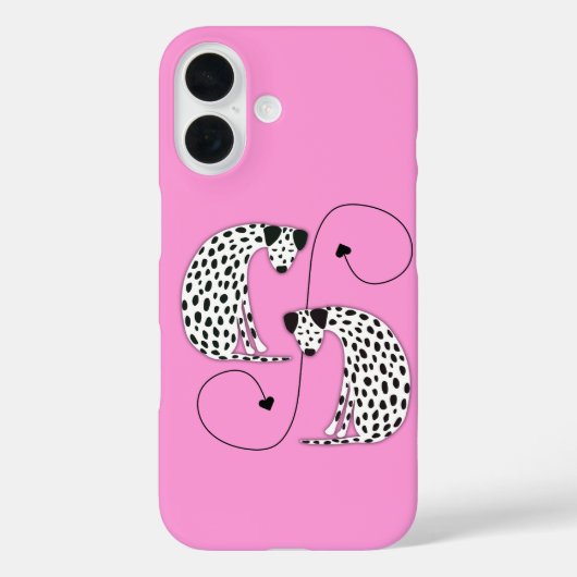 ダルメシアン犬のiPhone / iPadケース Case-Mate iPhoneケース (裏面)