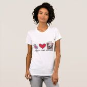 ダルメシアン犬好きオーナー Tシャツ (正面フル)