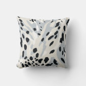 ダルメシアン アニマル プリント スロー ピロー (正面)