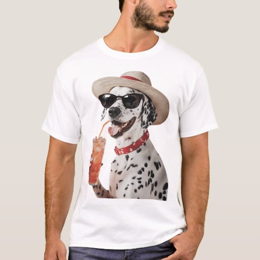 ダルメシアン コピー Tシャツ (正面)