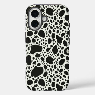 ダルメシアン スポット おしゃれ スマホケース iPhone 16ケース