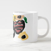 ダルメシアン ヒマワリ ジャンボコーヒーマグカップ (右)