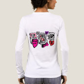 ダルメシアン・ラブリー トライブレンドTシャツ (背面)