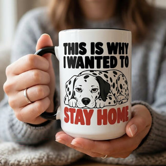 ダルメシアン 愛犬家 反社会性 サーカスティック ギフト マグカップ