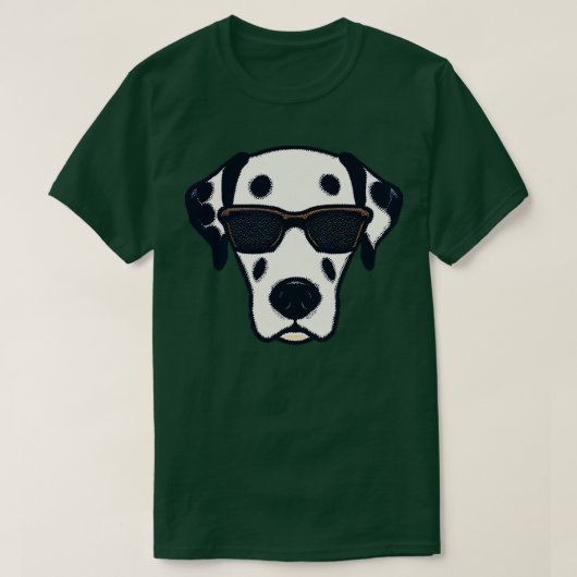 ダルメシアン 犬 かっこいい Tシャツ (デザイン正面)