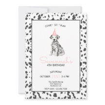 ダルメシアン 犬 ピンク 来て 座って いて