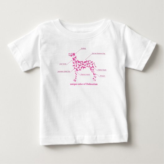 ダルメシアン（dalmatian） tシャツ (正面)
