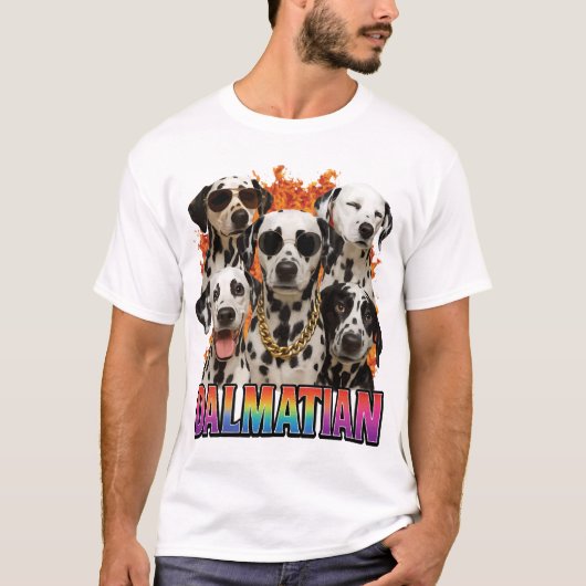 ダルメシアン Tシャツ (正面)
