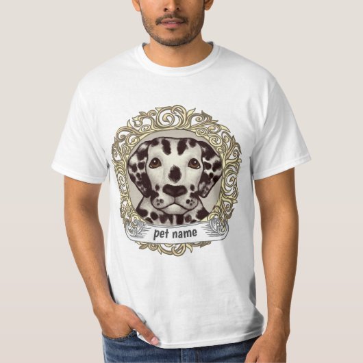 ダルメシアン Tシャツ (正面)
