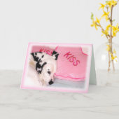 ダルメティアの挨拶状 カード (黄色い花)