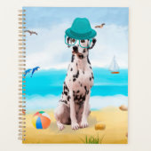 ダルメーションドッグオンビーチ プランナー手帳 (正面)