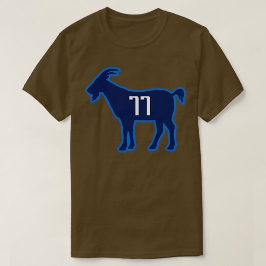 ダルヤギ77ライトブルー Tシャツ (デザイン正面)
