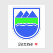 ダルヴィークルヴィッゴス島の紋章 シール (シート)