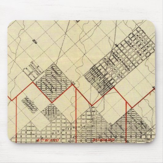 ダルースと郊外の概要図 マウスパッド (正面)