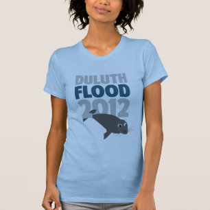 ダルースの洪水2012のシール Tシャツ