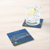 ダルースの空気の上昇橋 スクエアペーパーコースター (インサイチュ)