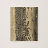 ダルースミネソタ(1887年)のヴィンテージの絵解き地図 ジグソーパズル (縦)