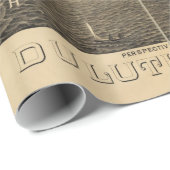 ダルースミネソタ(1887年)のヴィンテージの絵解き地図 ラッピングペーパー (ロールコーナー)