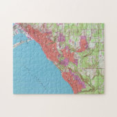 ダルースミネソタ(1953年)のヴィンテージの地図 ジグソーパズル (横)