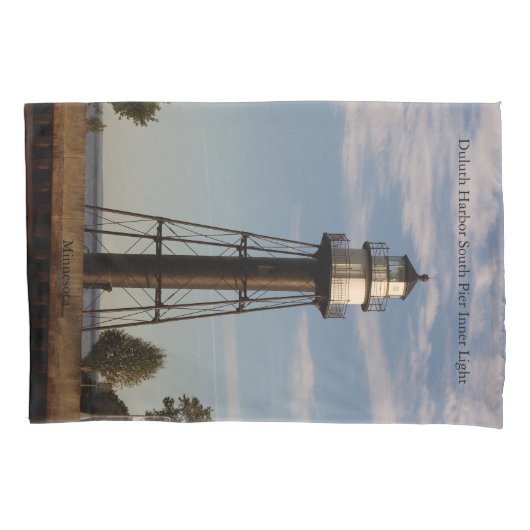 ダルース港サウスピアアイナーライトのピローケース 枕カバー (正面)