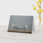 「ダルース·シーグルルズ」サンキューカード カード (黄色い花)