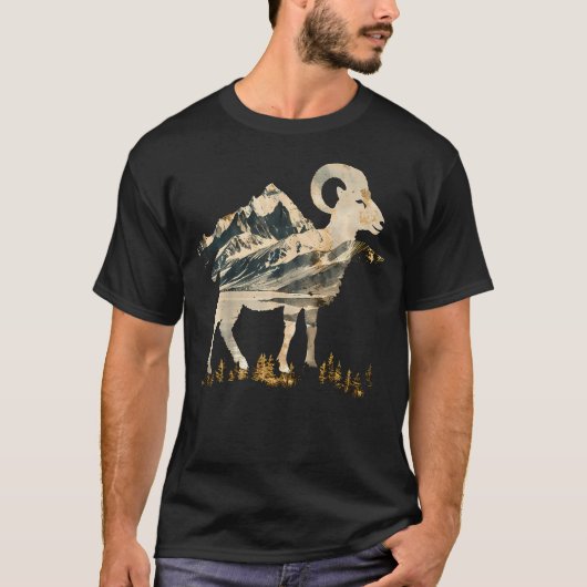 ダル・シープのアルパイン ツンドラ Tシャツ (正面)