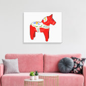 ダレカリアンの馬 キャンバスプリント (インサイチュ (リビング))