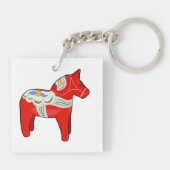 ダレカリアンの馬 キーホルダー (裏面)