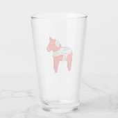 ダレカリアンの馬 タンブラーグラス (裏面)