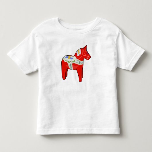 ダレカリアンの馬 トドラーTシャツ (正面)