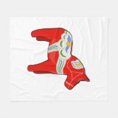 ダレカリアンの馬 フリースブランケット (正面(横))