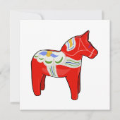 ダレカリアンの馬 招待状 (正面)