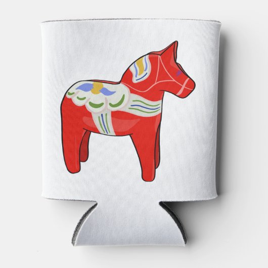 ダレカリアンの馬 缶クーラー (正面)