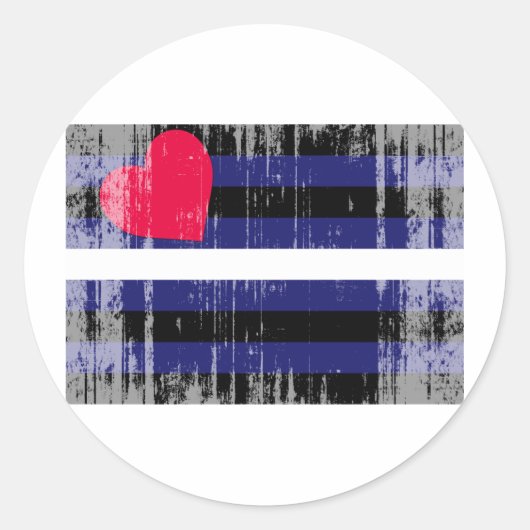 ダレスターFLAG ダレスレ ラウンドシール (正面)